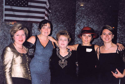 Republic Day Ball-International Trade Center Ball Room-Seattle-Gokce Doganay Sezgin (TACAWA President)-Suna Wroe-Fatma Atesoglu-Sevgi Baran-Mine Tuncak (02/16/94)